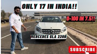 Mercedes Gla 220D  Only 17 left in India  Ownership Review [upl. by Leipzig260]