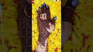 beautiful mehandi design viral treanding ytshorts [upl. by Noeled387]