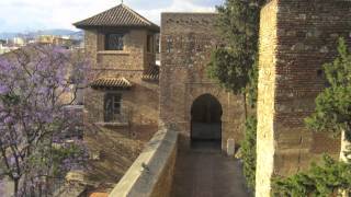 LA ALCAZABA DE MALAGA LEGADO NAZARÍ [upl. by Yanehs]