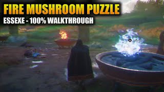 Fire Mushroom Puzzle Essexe  Assassins Creed Valhalla [upl. by Lenra96]