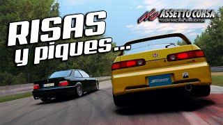 ASÍ se DISFRUTA un TRACKDAY  Assetto Corsa PC con subs [upl. by Francesco806]