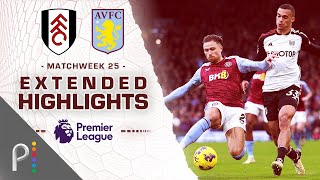 Fulham v Aston Villa  PREMIER LEAGUE HIGHLIGHTS  2172024  NBC Sports [upl. by Anelaj]