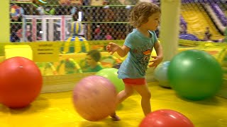 Cute Kid Genevieve Plays at Best Indoor Playground for Kids [upl. by Vick134]