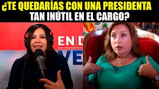 CECILIA GARCÍA RECUERDA LAS MENTIRAS DE DINA BOLUARTE ES LA PERSONA QUE ESTÁ LIDERANDO TU SEGURIDAD [upl. by Eitsirc]