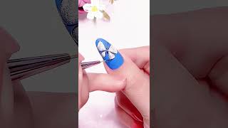 Butterfly 🦋🦋✨✨ nails manicure nails nailart naildesign manicuresdesign nailtech [upl. by Ardnua]