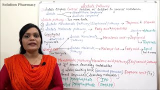 Class 04  Acetate Pathway Part 01  Introduction to Acetate Mevalonate and Malonate Pathway [upl. by Alessandra818]