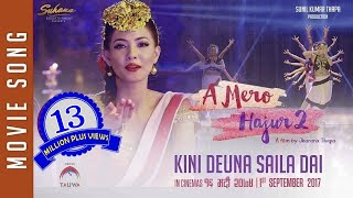 New Nepali Movie 2017  A MERO HAJUR 2  Kinideu Na Saila Dai  Ft Samragyee R L Shah [upl. by Wait]