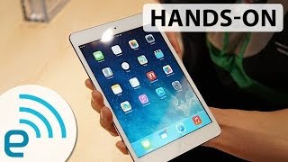 iPad mini with Retina display handson  Engadget [upl. by Nemlaz]