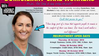 Domiciliary Care Workers  Why I love my job [upl. by Elleivad]