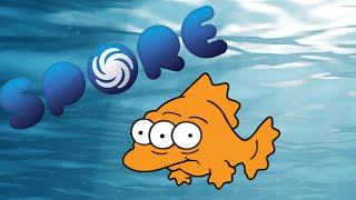 The Origin of Blinky the Three eyed fish in SPORE [upl. by Leodora]