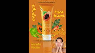 papaya face wash [upl. by Timmy372]