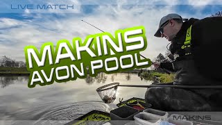 Live Match Fishing Makins Avon Pool [upl. by Nickles]