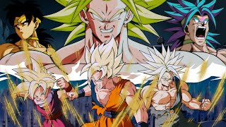 The Entire Broly  The Legendary Super Saiyan Arc  Dragon Ball Z [upl. by Nelleoj35]