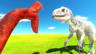 INDOMINUS REX vs Every Carnivore  Animal Revolt Battle Simulator [upl. by Baptista484]