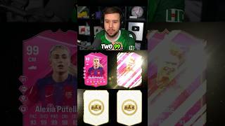 3x 99 FUTTIES CARDS 🥳 shorts [upl. by Ygief970]