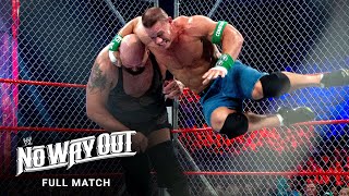 FULL MATCH  John Cena vs Big Show  Steel Cage Match WWE No Way Out 2012 [upl. by Odessa]