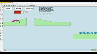 interactive physics Car jump [upl. by Fawna]