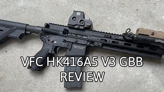 Airsoft VFC HK416A5 V3 GBB Review [upl. by Gabriel]