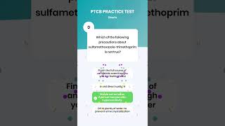 PTCB Free Practice Test shorts [upl. by Idnib]