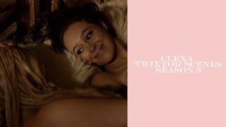 Clexa twixtor scenesseason 31080p60 [upl. by Nywles]