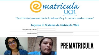 Prematrícula UCR Paso a Paso [upl. by Kirstyn]