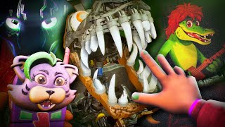 Monty and the Endos Hunt Cassie Through Gator Golf  FNAF Security Breach Ruin 2 Playthrough [upl. by Nats]