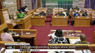 Military Veterans  Underspending budget since inception [upl. by Nayab]