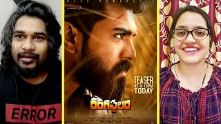 YENTHA SAKKAGUNNAVE Reaction Full Video Song  Rangasthalam  Ram Charan Samantha  SWAB REACTIONS [upl. by Ellenet]