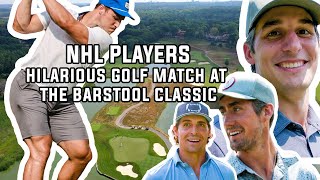 NHL Players Take On The Barstool Classic With Frankie Borrelli [upl. by Australia150]