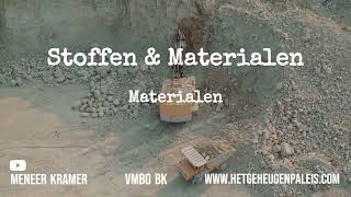 Stoffen amp Materialen  Materialen – 4B  VMBO BasisKader  NaSk 15 [upl. by Chaiken]