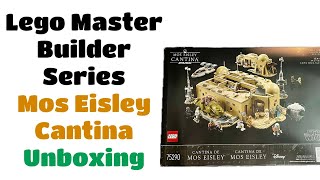 Lego Master Builder Series Mos Eisley Cantina Unboxing [upl. by Notlehs92]