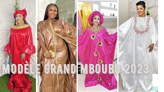 Le style élégant du modèle Grand Mboubu en Bazinquot [upl. by Ahsla921]