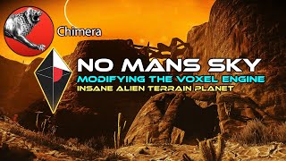 Testing the NMS Voxel EngineCHIMERAINSANE ALIEN PLANET [upl. by Massingill]