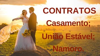 Casamento união estável e contrato de namoro [upl. by Monda52]