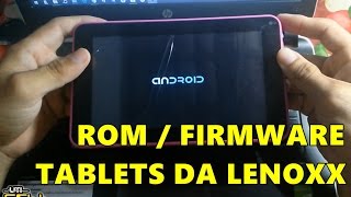 Instalação de RomFirmware Tablet Lenoxx TB7000 Hard Reset UTICell [upl. by Tuttle]