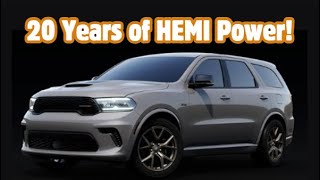 Celebrating Two Decades of Power The 2025 Dodge Durango RT 20th Anniversary Edition [upl. by Sassan]