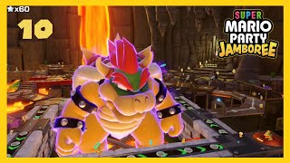 Lets Play Super Mario Party Jamboree Part 10 Finale in Bowsers Finsterhort [upl. by Ydissac]