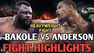 JARED ANDERSON VS MARTIN BAKOLE FIGHT HIGHLIGHTS  BOXING LATEST FIGHT  BOXING KNOCKOUT [upl. by Fia117]