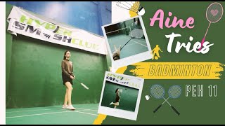 BADMINTON 101  AINE DELLORO [upl. by Anitnemelc]