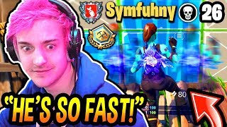 NINJA DIES AND SPECTATES SYMFUHNY SHOCKED CRAZY FAST EDITING SPEEDS Fortnite EPIC Moments [upl. by Assilat747]