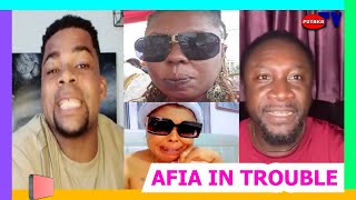 Ohene David amp Avram Ben Moshe Massacres👀😁 Afia Schwarzenegger 4 Attacking Nana Kwame Bediako Cheddar [upl. by Ahsila]