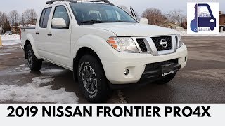 2019 Nissan Frontier Pro4x Review [upl. by Borchert801]