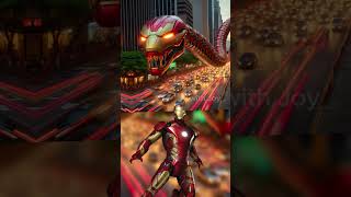 Superheroes but Robotic Snake💥 Marvel amp DCAll Characters marvel avengersshortsrobot [upl. by Sollows795]