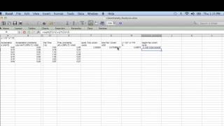 Uncertainty Analysis Part 6 Using a Spreadsheet [upl. by Ahtela]