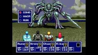 Phantasy Star IV Dark FalzDark Force 3 Boss Fight [upl. by Body]