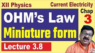 38  Miniature Ohms law  Ohms Law  Ohms law in Hindi  arvind academy [upl. by Costanzia712]