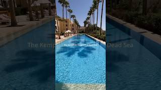 The Kempinski is the nicest place I’ve stayed deadsea skydwellerviews kempinskihotels [upl. by Volny742]