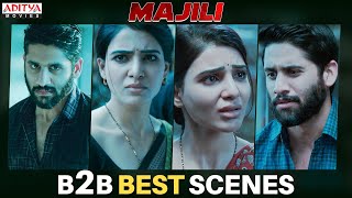 Majili Back To Back Best Love Scenes  Naga Chaitanya  Samantha  Aditya Movies [upl. by Draude]