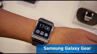 HandsOn Smartwatch Samsung Galaxy Gear [upl. by Ttenna]