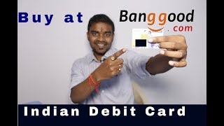 How to Buy a Product from Banggoodcom with Indian Debit Card International Shopping without Paypal [upl. by Adihsaar]